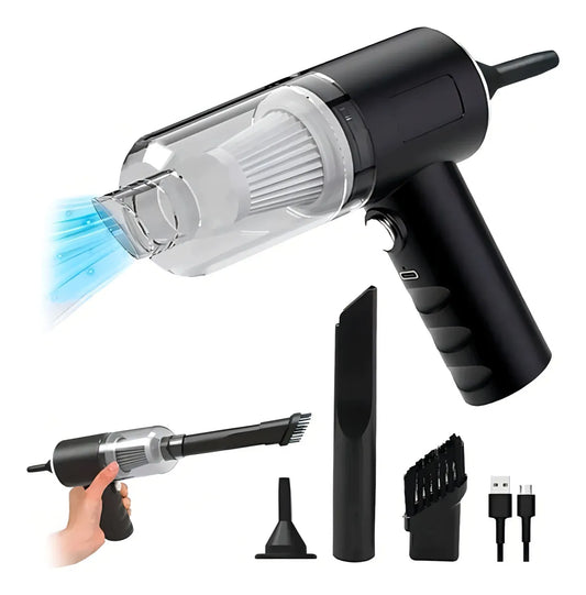 DustMaster™– Limpieza instantánea en casa y coche.